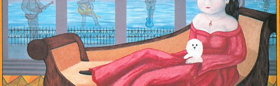 Jessie's Girl- Oil/Acrylic on canvas 24" X 36"